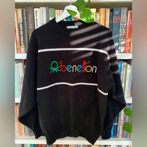 United Colors of Benetton Vintage Sweater, made in Italy